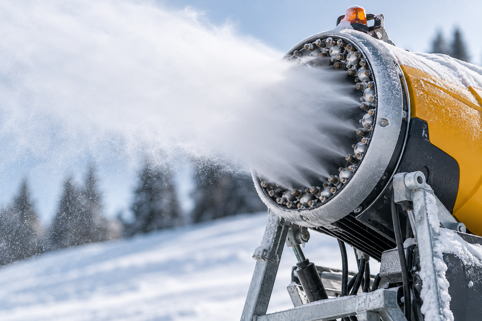 Cannone per l’innevamento programmato della Ski Area San Vito